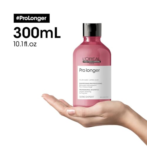 L'Oréal Professionnel, Shampoo Reparador para Cabelos Longos com Pontas Finas, Pro Longer, 500 ml