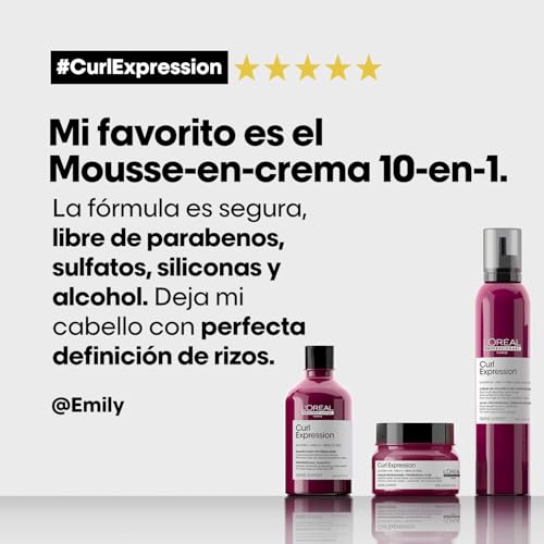 L’Oréal Professionnel, Creme Definidor Gelificado, para qualquer tipo de cachos e ondas, Curl Expression, 250 ml