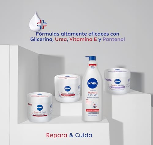 Creme Hidratante NIVEA 400ml: Repara e Cuida com Glicerina