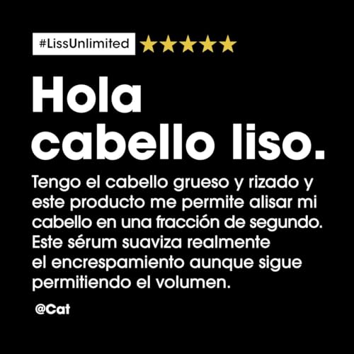 L'Oréal Professionnel, óleo de alisamento intenso para cabelo rebelde e crespado, Liss Unlimited, 125 ml