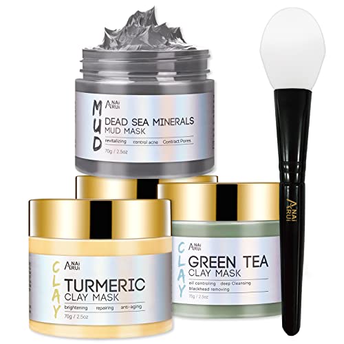 ANAiRUi Máscaras faciais purificantes para remover cravos e manchas