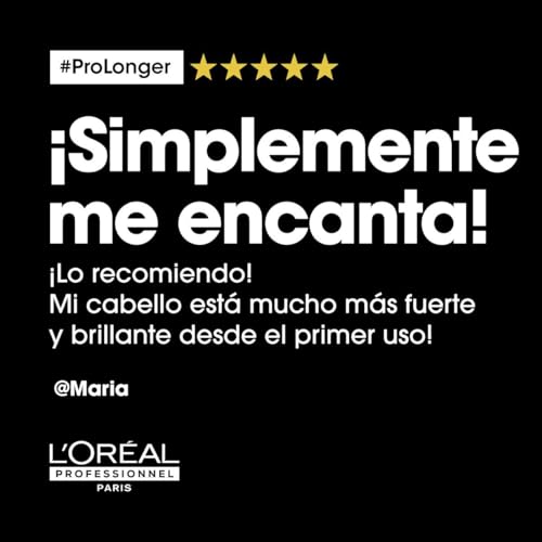 L'Oréal Professionnel, Shampoo Reparador para Cabelos Longos com Pontas Finas, Pro Longer, 500 ml