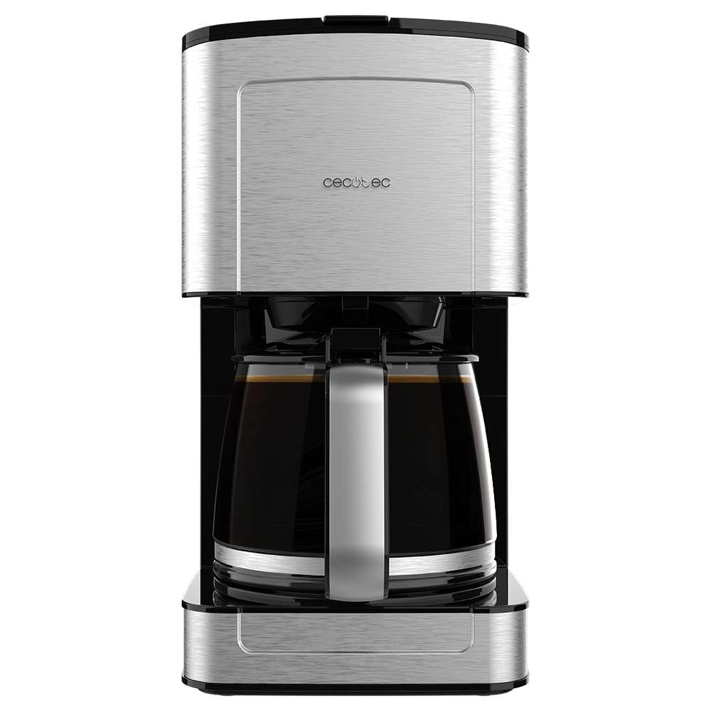Cafeteira Cecotec 6 xícaras Inox - Design Moderno