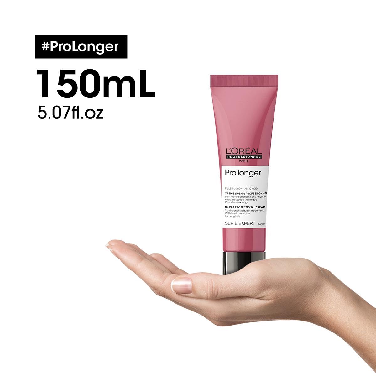 L’Oréal Professionnel, Creme Reparador 10 em 1 para Cabelos Longos com Pontas Finas, Pro Longer, 150 ml