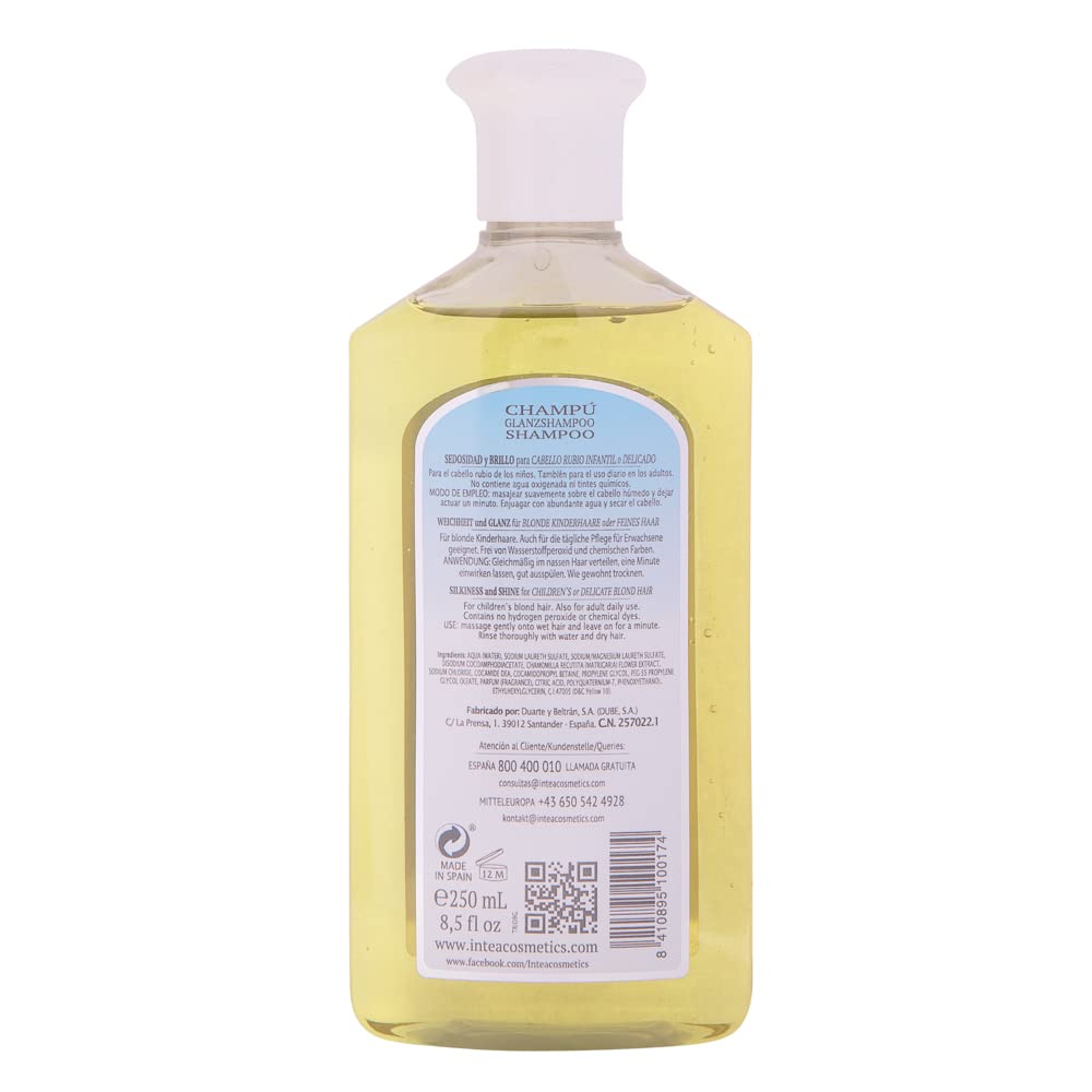 Camomila Intea - Champo profissional Reflexos Louros para crianças