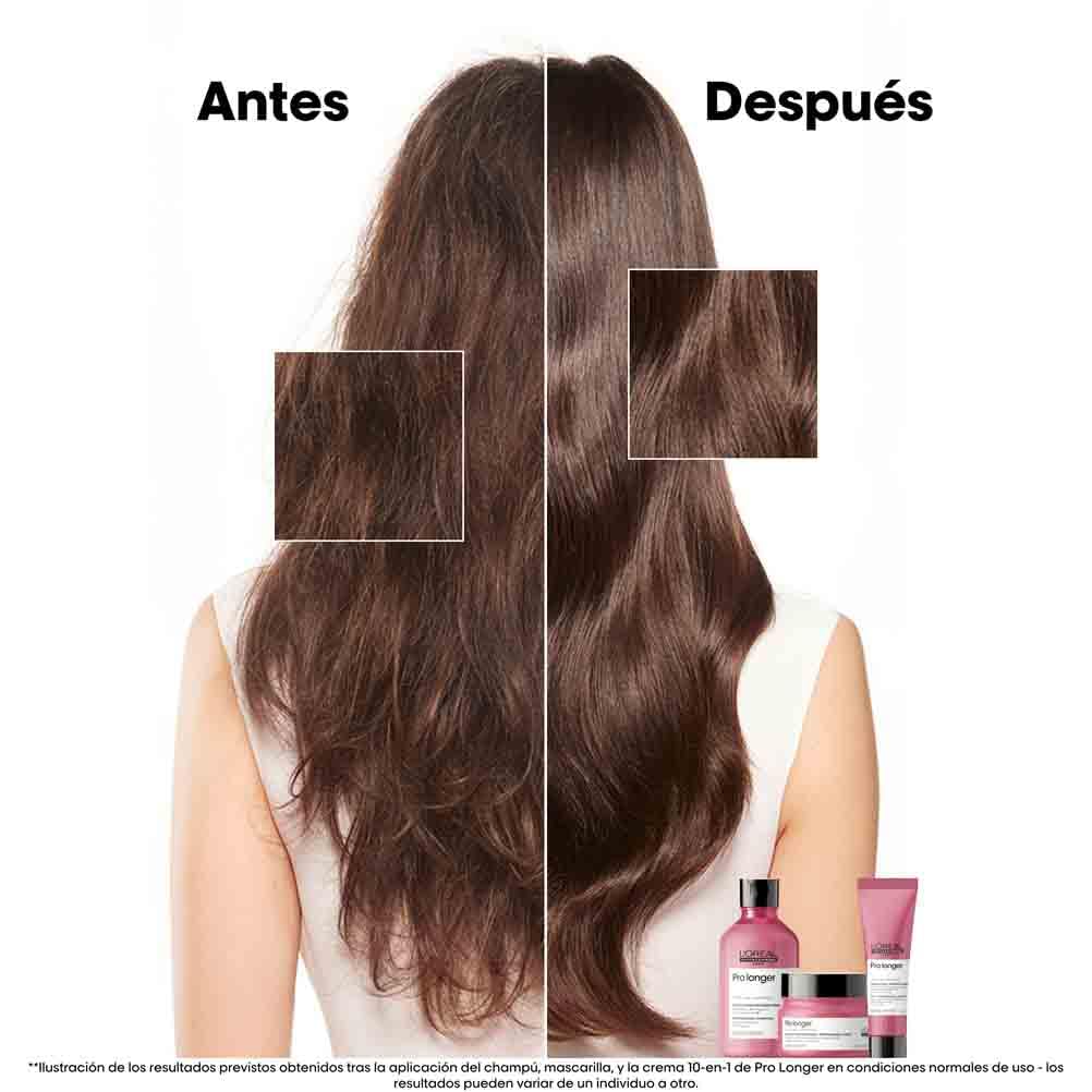 L'Oréal Professionnel, Shampoo Reparador para Cabelos Longos com Pontas Finas, Pro Longer, 500 ml