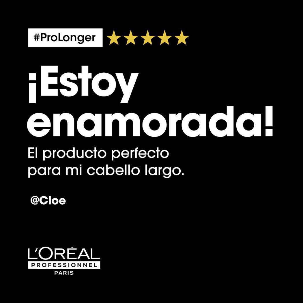 L'Oréal Professionnel, Máscara Reparadora para Cabelos Longos com Pontas Finas, Pro Longer, 250 ml