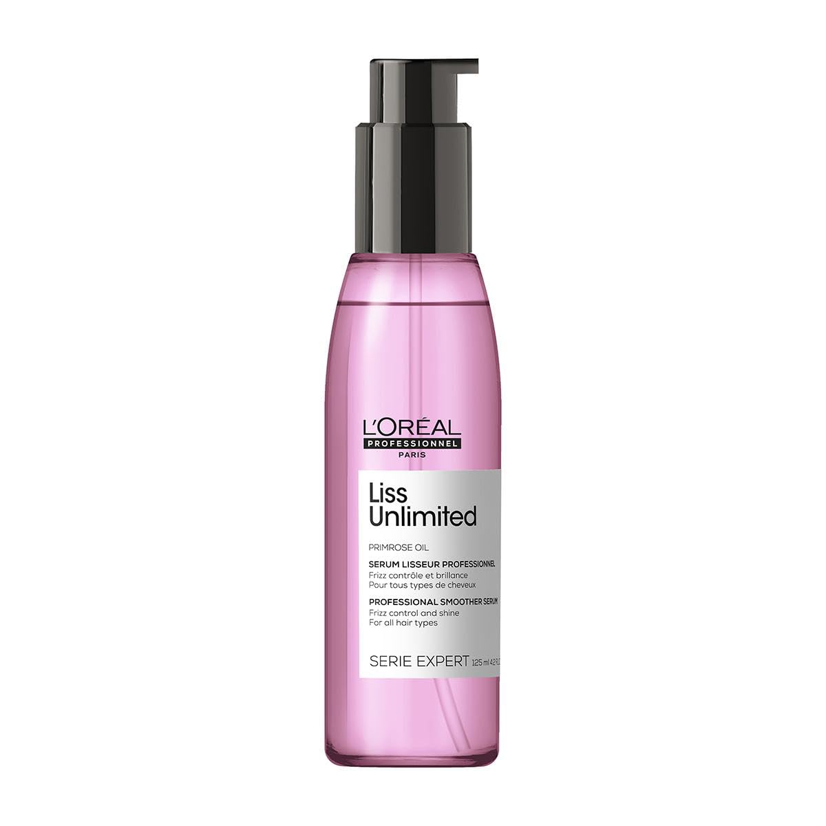 L'Oréal Professionnel, óleo de alisamento intenso para cabelo rebelde e crespado, Liss Unlimited, 125 ml