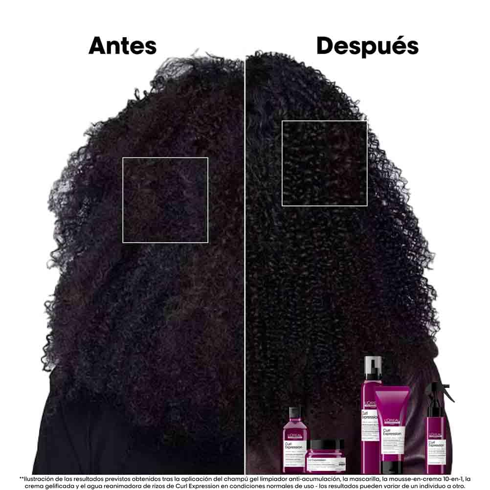 L’Oréal Professionnel, Máscara de Hidratação Intensiva, para qualquer tipo de cachos e ondas, Curl Expression, 250 ml