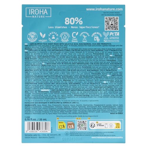 Iroha Nature - Sérum Anti-Imperfeições Ácido Salicílico 2% Niacinamida 3,5%