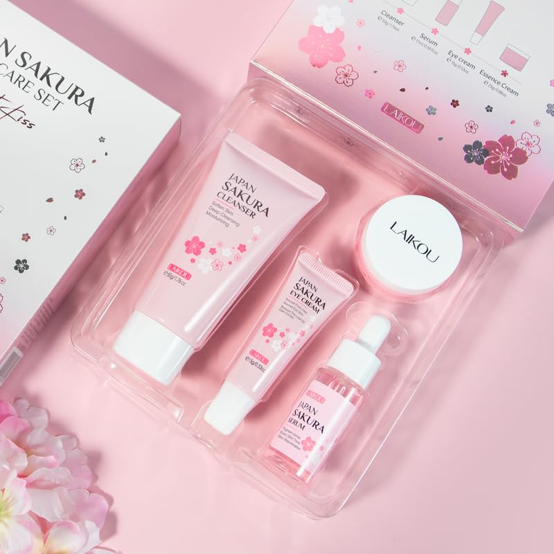Conjunto de Cuidados com a Pele Sakura