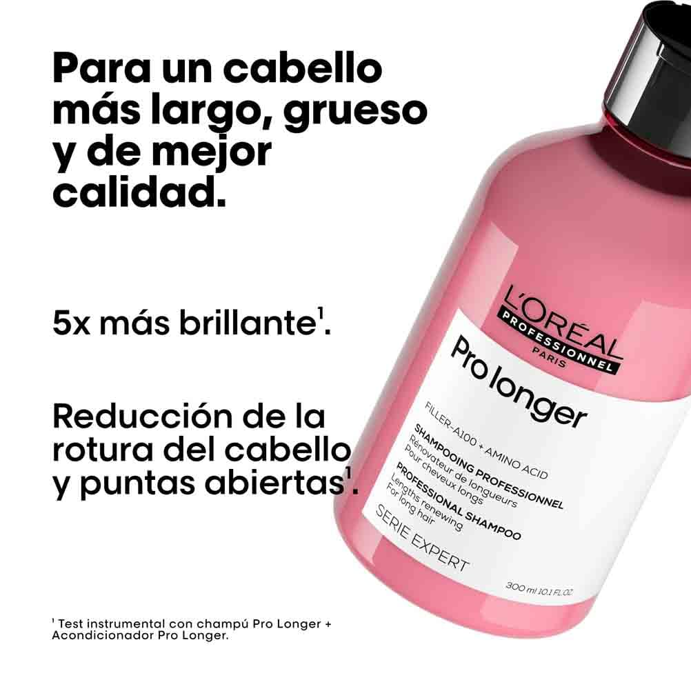 L'Oréal Professionnel, Shampoo Reparador para Cabelos Longos com Pontas Finas, Pro Longer, 500 ml