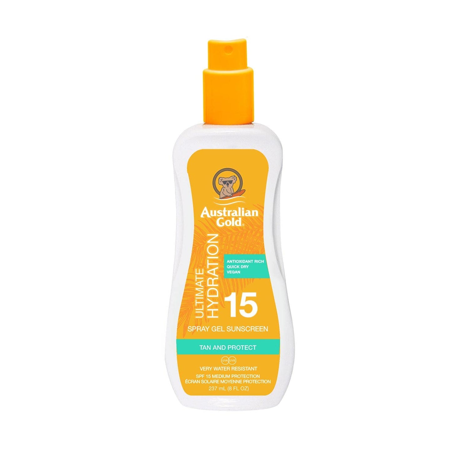 Australian Gold - Gel Spray Hidratante Ultimate FPS 15 237 ml