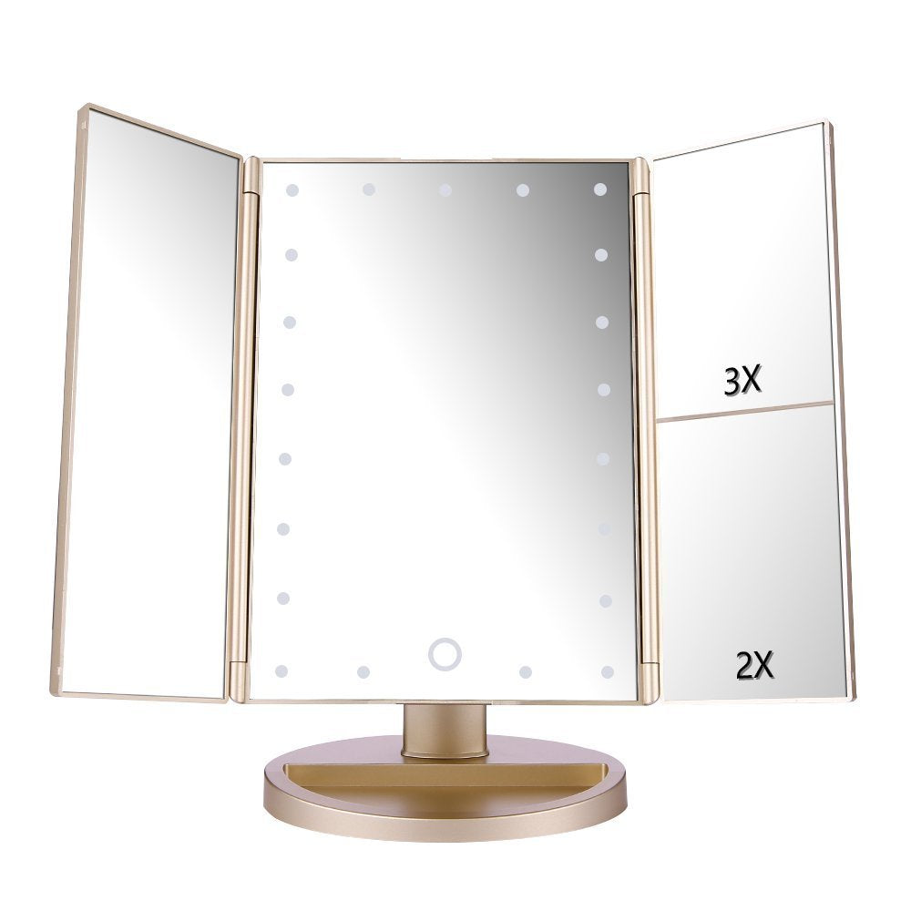 Espelho Iluminado Ampliação 1X 2X 3X – SPOT78 Elegância