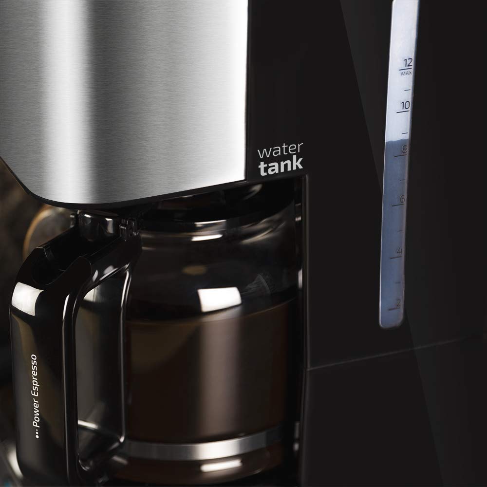 Cafeteira Cecotec 6 xícaras Inox - Design Moderno