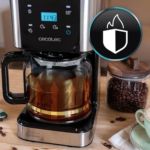 Cafeteira Cecotec 6 xícaras Inox - Design Moderno