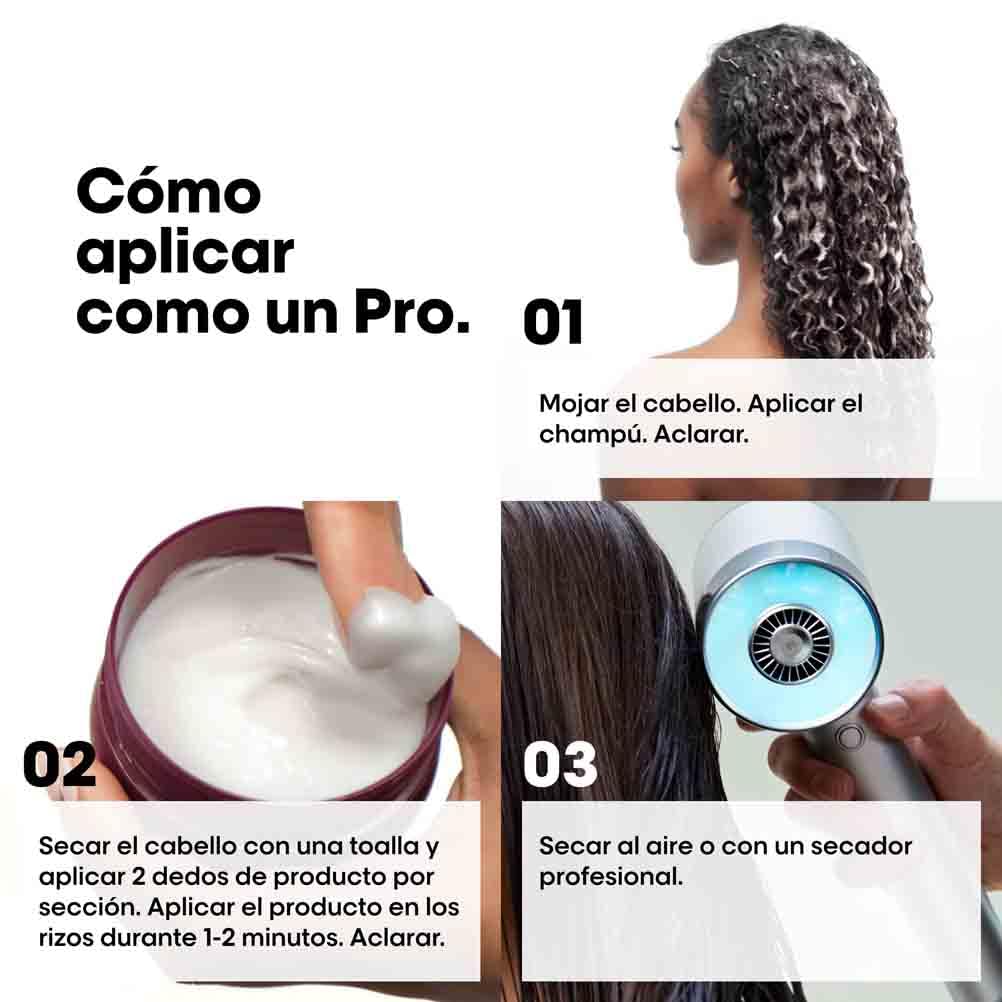 L’Oréal Professionnel, Máscara de Hidratação Intensiva, para qualquer tipo de cachos e ondas, Curl Expression, 250 ml