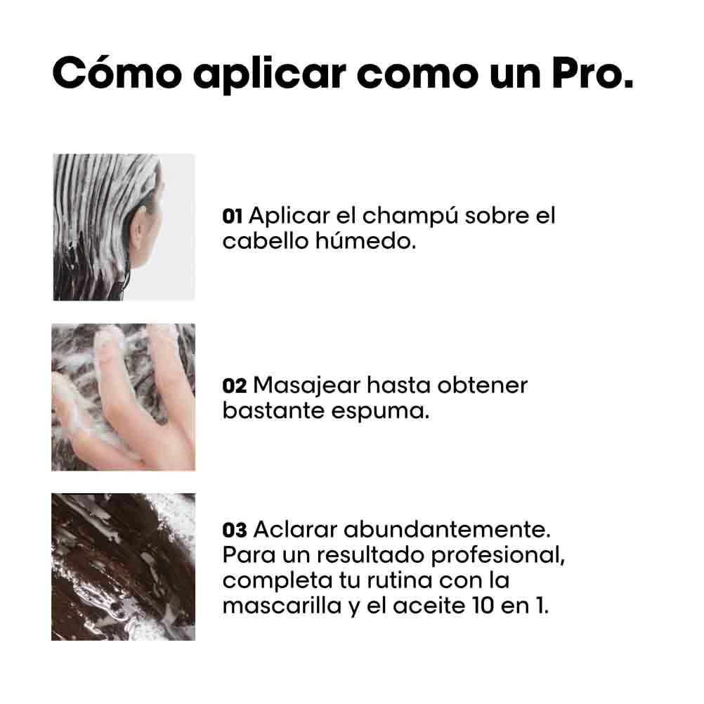 L’Oréal Professionnel Shampoo de Tratamento Reconstrutor para cabelos secos e danificados, Absolut Repair, Série Expert, 750ml