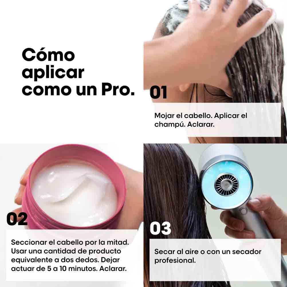 L'Oréal Professionnel, Máscara Reparadora para Cabelos Longos com Pontas Finas, Pro Longer, 250 ml
