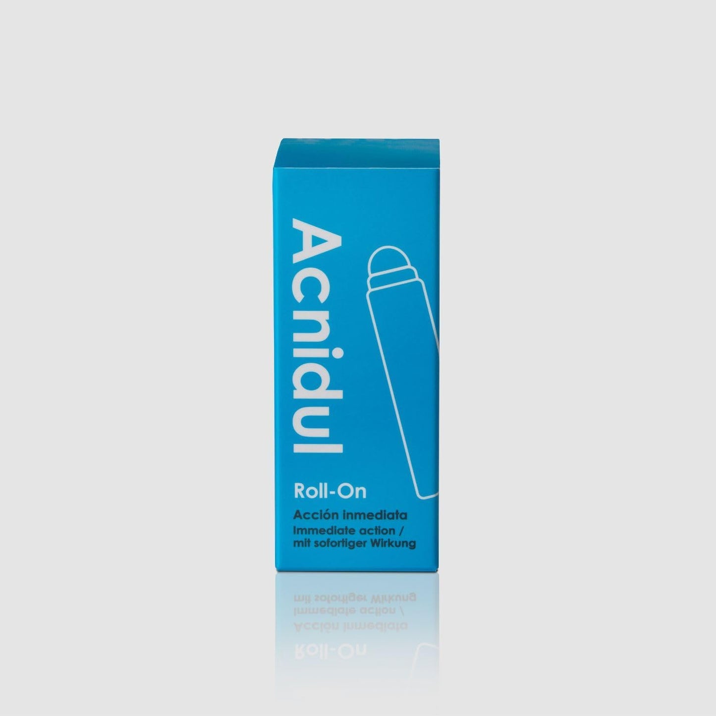 ACNIDUL | Roll-on de ação imediata com ácido glicólico e calêndula | Remova espinhas do seu rosto | 14 ml |