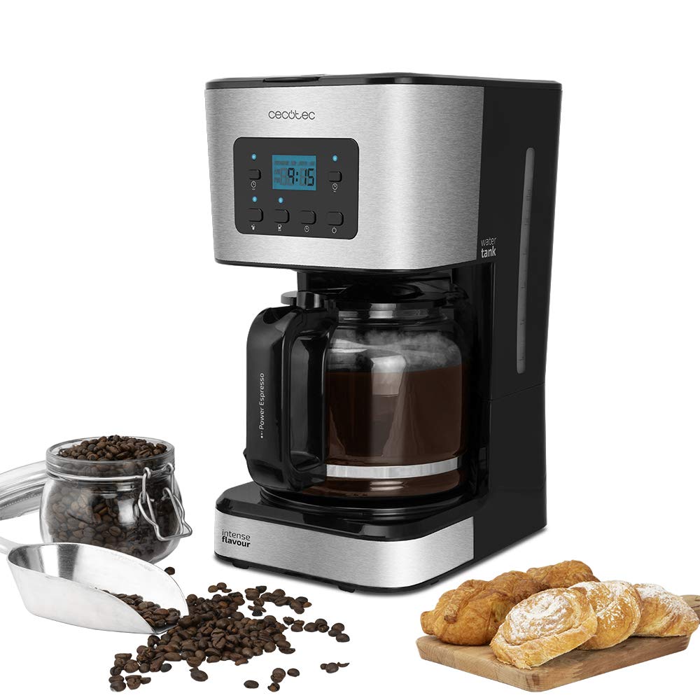 Cafeteira Cecotec 6 xícaras Inox - Design Moderno
