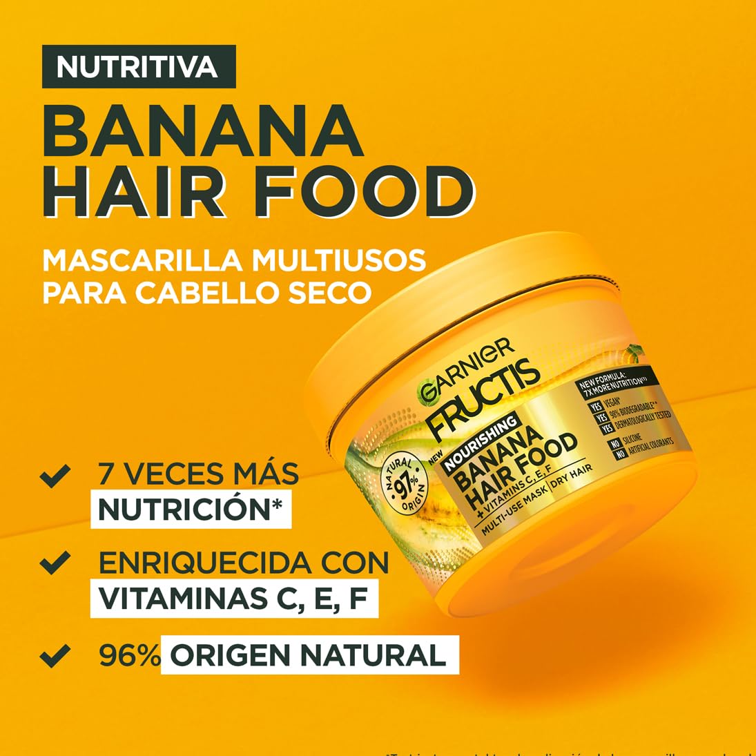Pack Garnier Fructis Hair Food Banana - Nutrição Completa