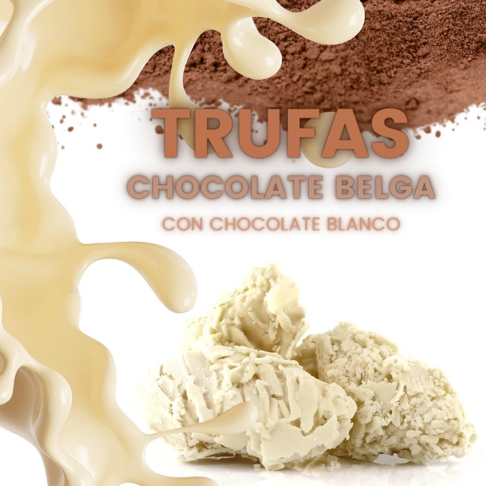 30 Trufas de Chocolate Artesanais Chamball Gourmet