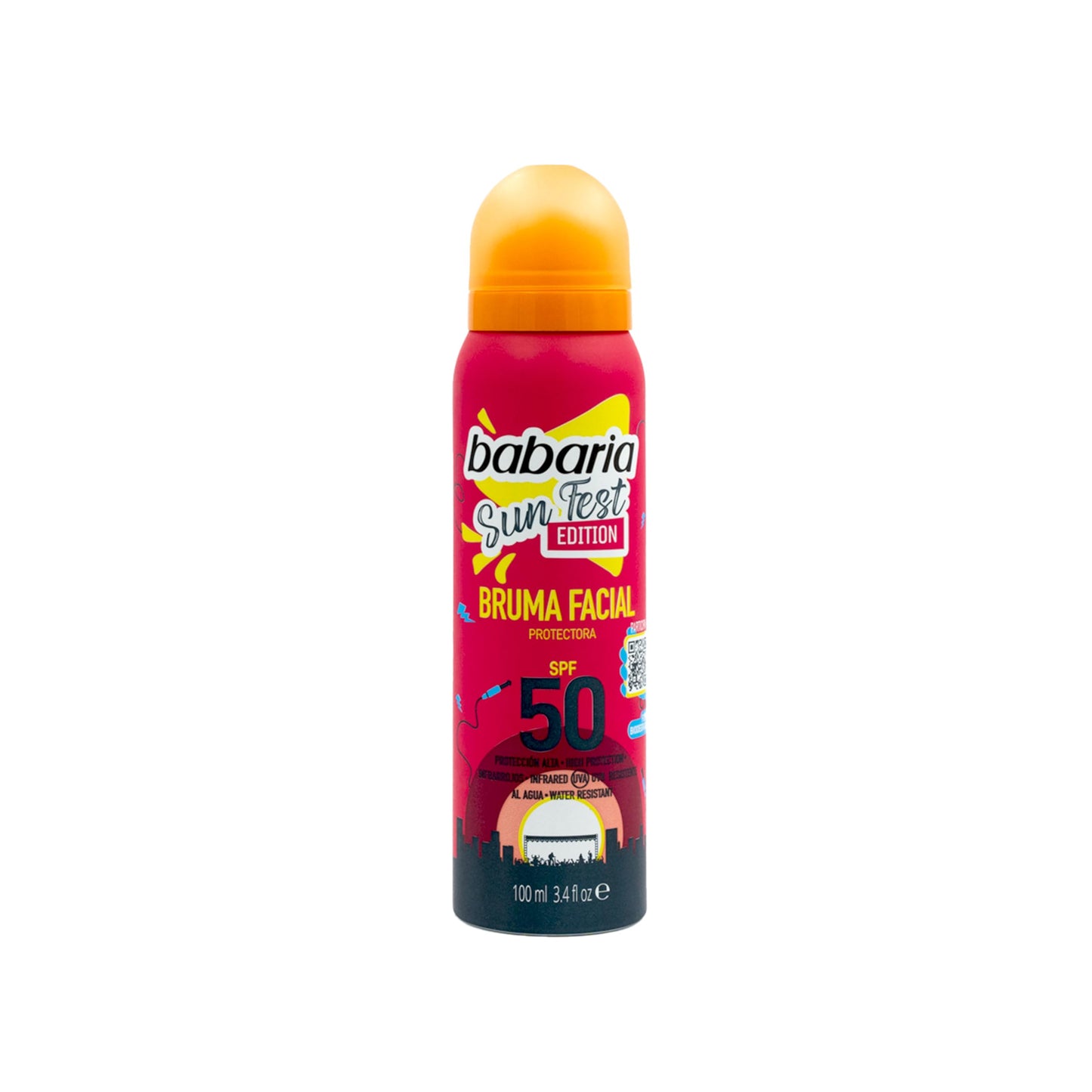 Babaria - SunFest Edição Limitada Bruma Facial FPS 50 - 100ml