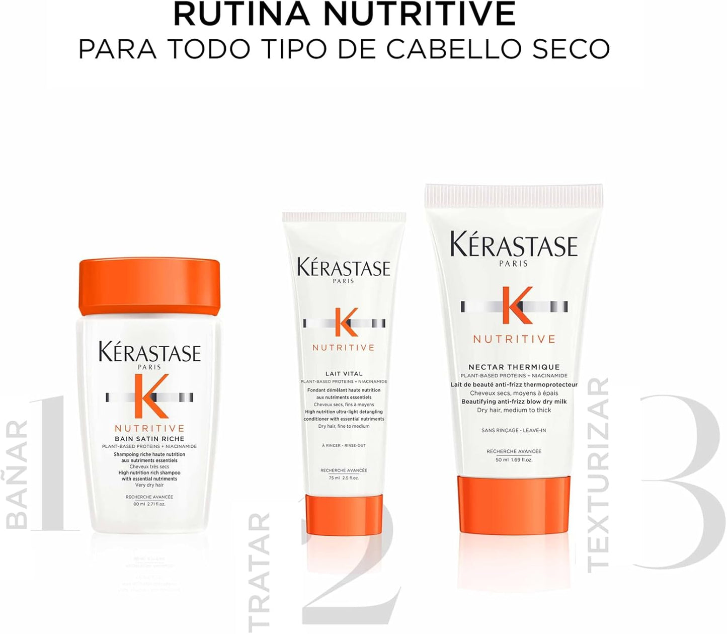 Kérastase Nutritive, Kit com Rotina Capilar Nutritiva 3 produtos