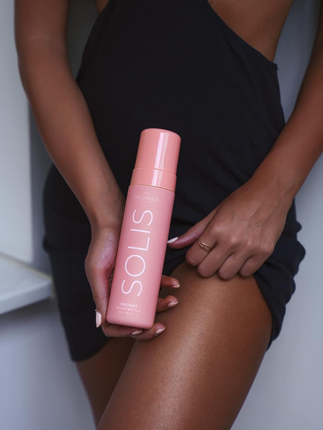 COCOSOLIS SOLIS Instant Weekend Loção autobronzeadora Tan para rosto e corpo(200 ml)