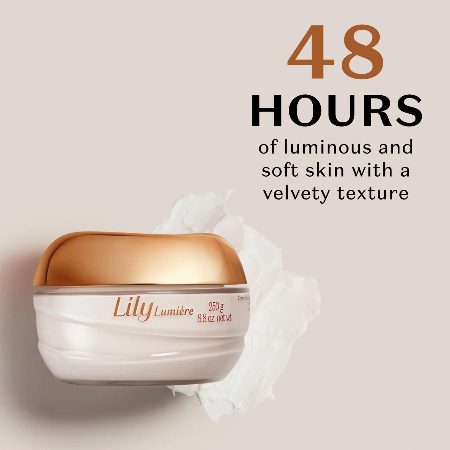 Creme Hidratante O Boticário Lily 250g para a Pele