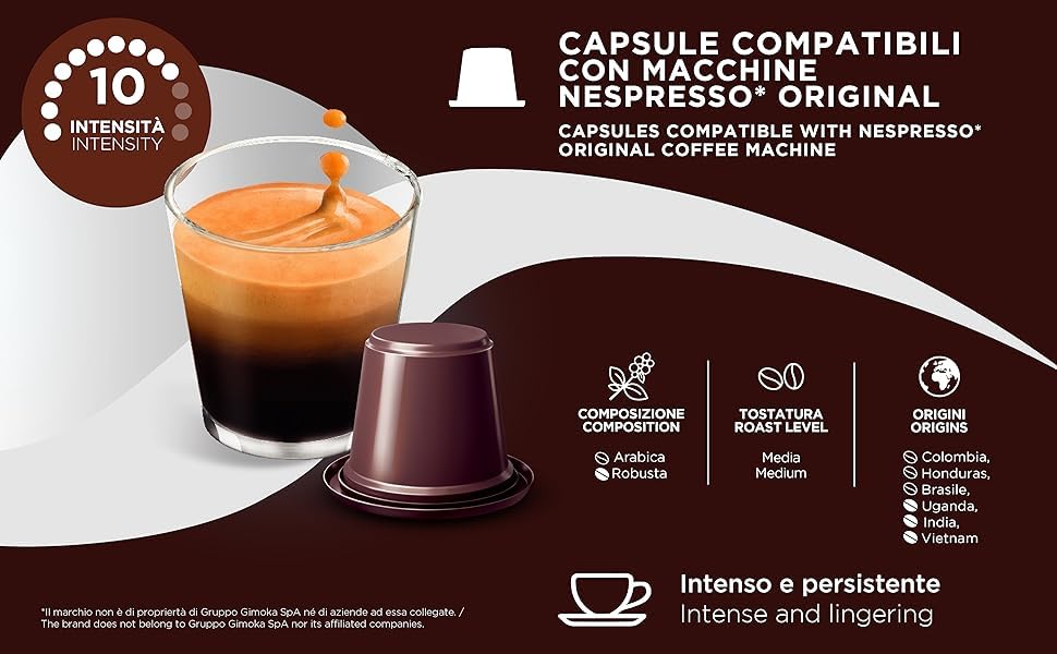 Kit Degustação Café Nespresso Gimoka - Sabores Variados