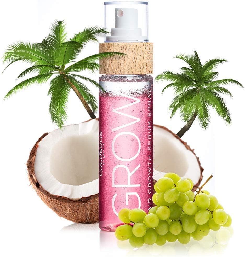 COCOSOLIS Grow Spray - Óleo para crescimento capilar (110ml)