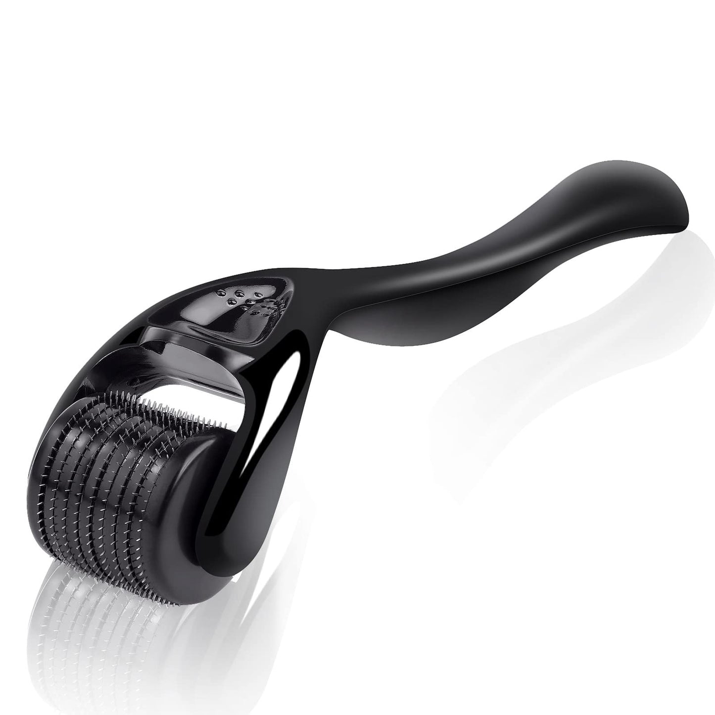 Dermaroller com microagulhas URAQT, rolo de derma de 0,5 mm para rosto e corpo