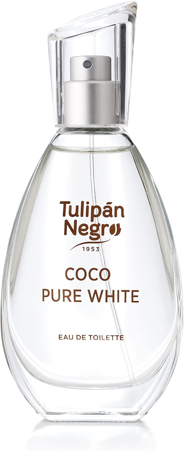 Tulipan Negro - água de colónia unissexo, Coco Pure White, 50 ml