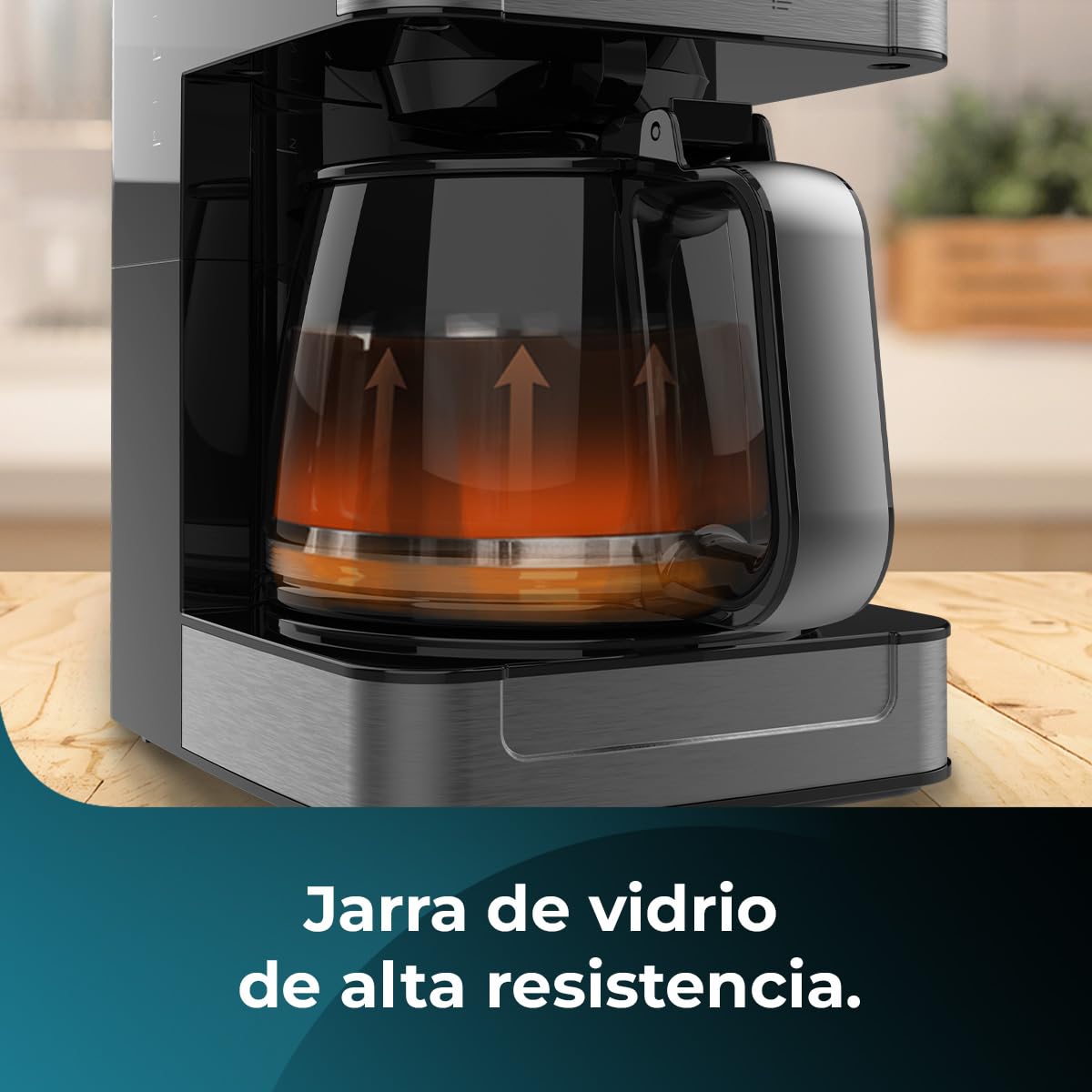 Cafeteira Cecotec 6 xícaras Inox - Design Moderno