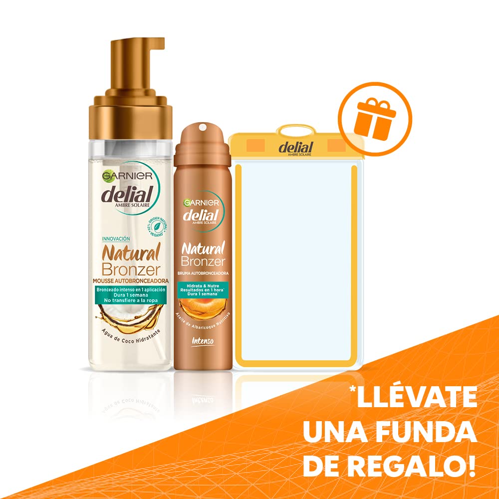 GARNIER DELIAL Mousse Autobronzeadora Natural Bronzer 200 ml