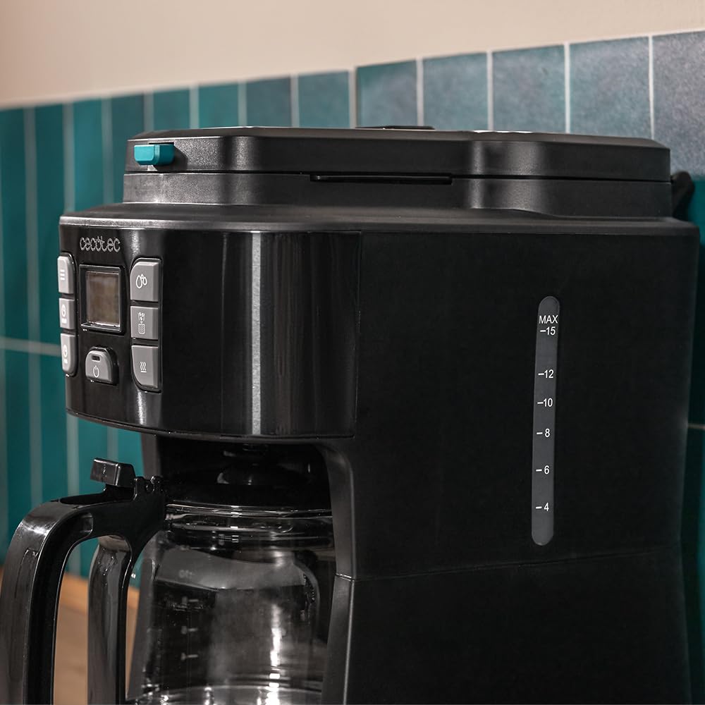 Cafeteira Cecotec 6 xícaras Inox - Design Moderno