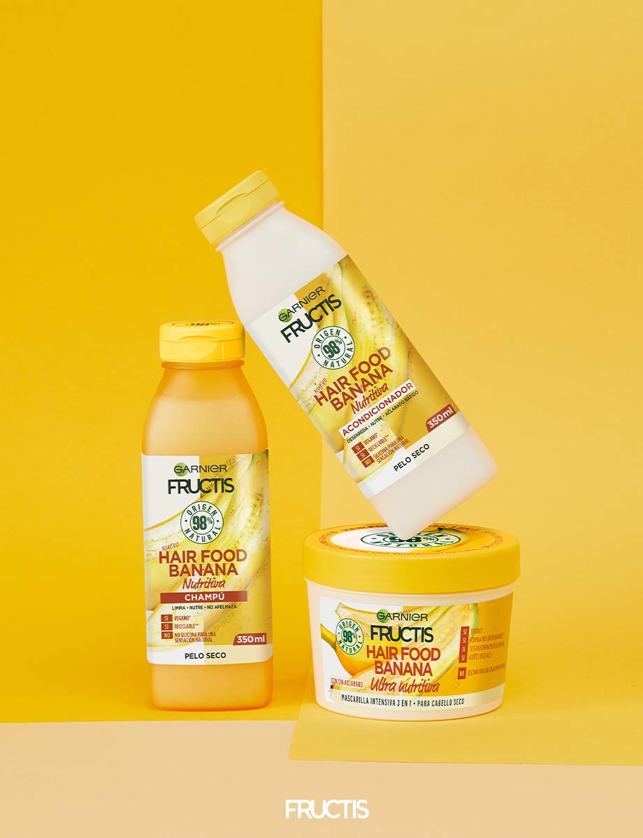 Pack Garnier Fructis Hair Food Banana - Nutrição Completa