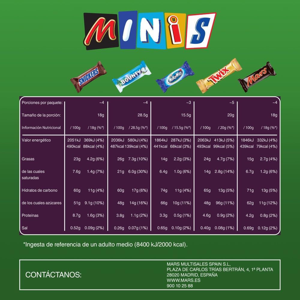 Pack de Chocolates Mars 400g - Variedade Deliciosa