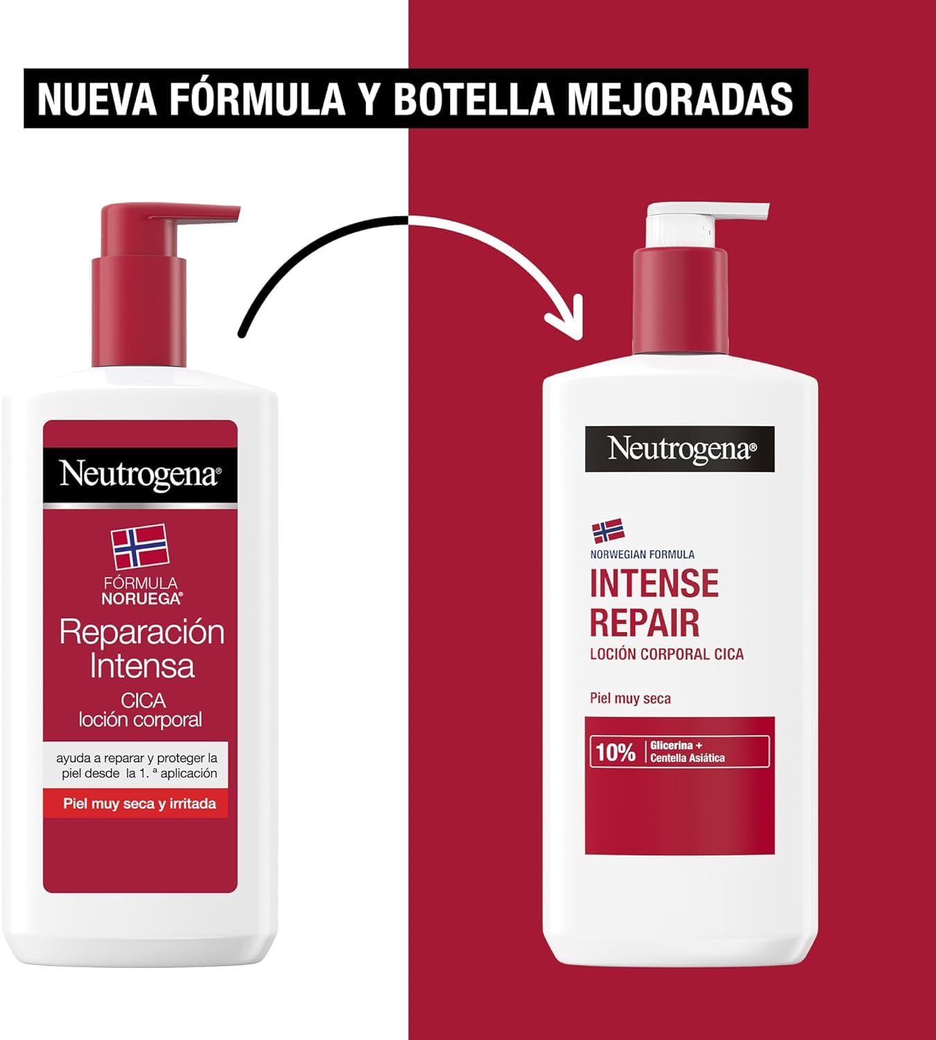 Creme Reparador Pele Seca Neutrogena 2x1 - 750ml