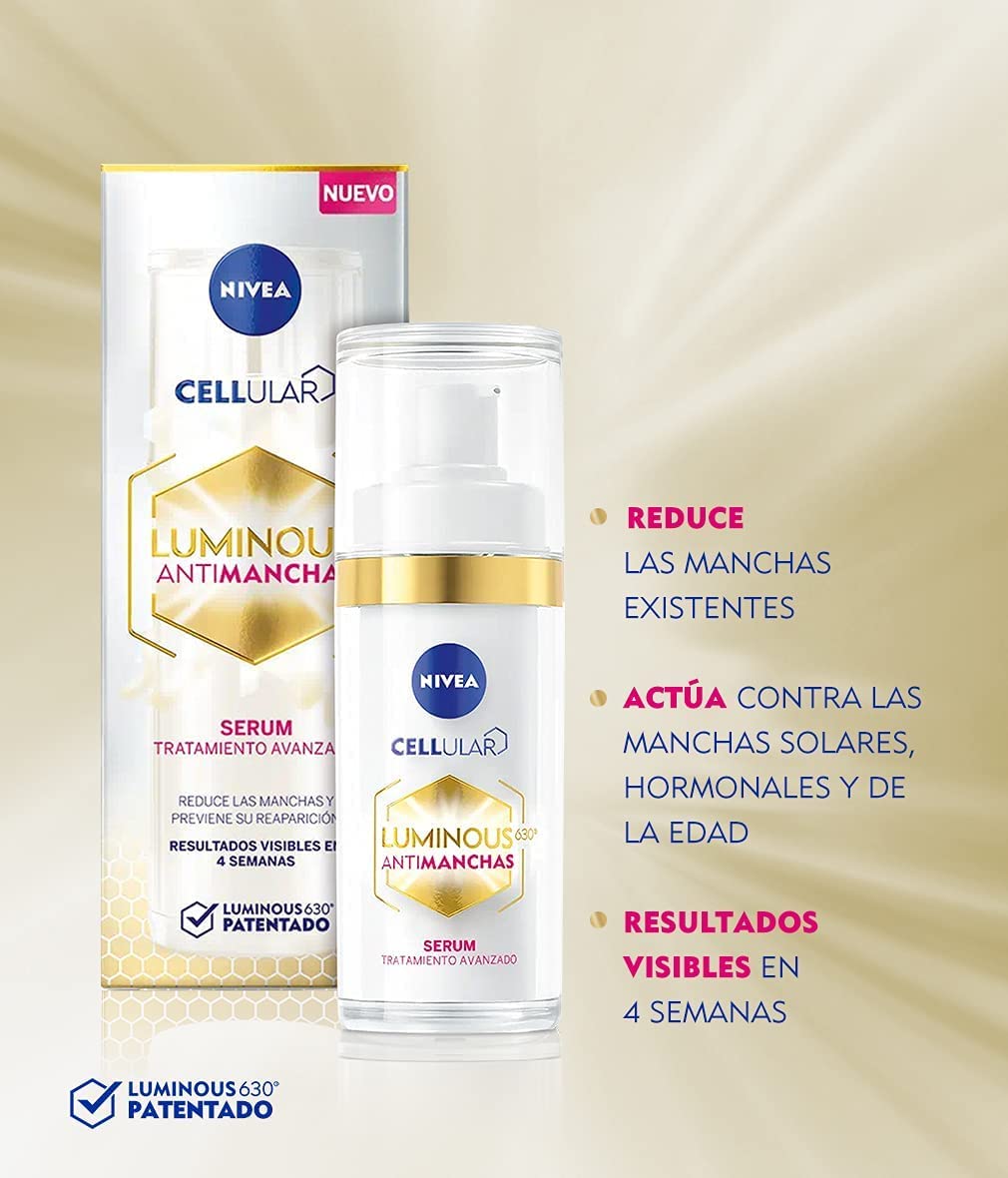 NIVEA Cellular LUMINOUS 630 Pack antimanchas, tratamento avançado