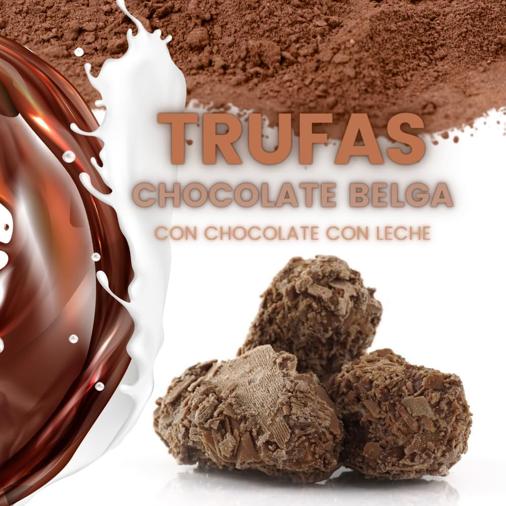 30 Trufas de Chocolate Artesanais Chamball Gourmet