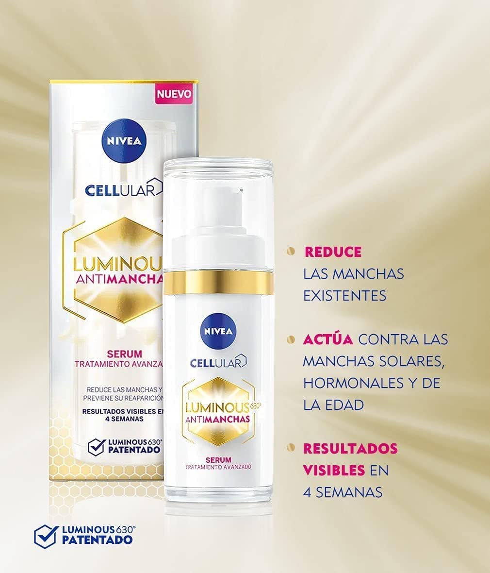 NIVEA Cellular LUMINOUS 630 Pack antimanchas, tratamento avançado