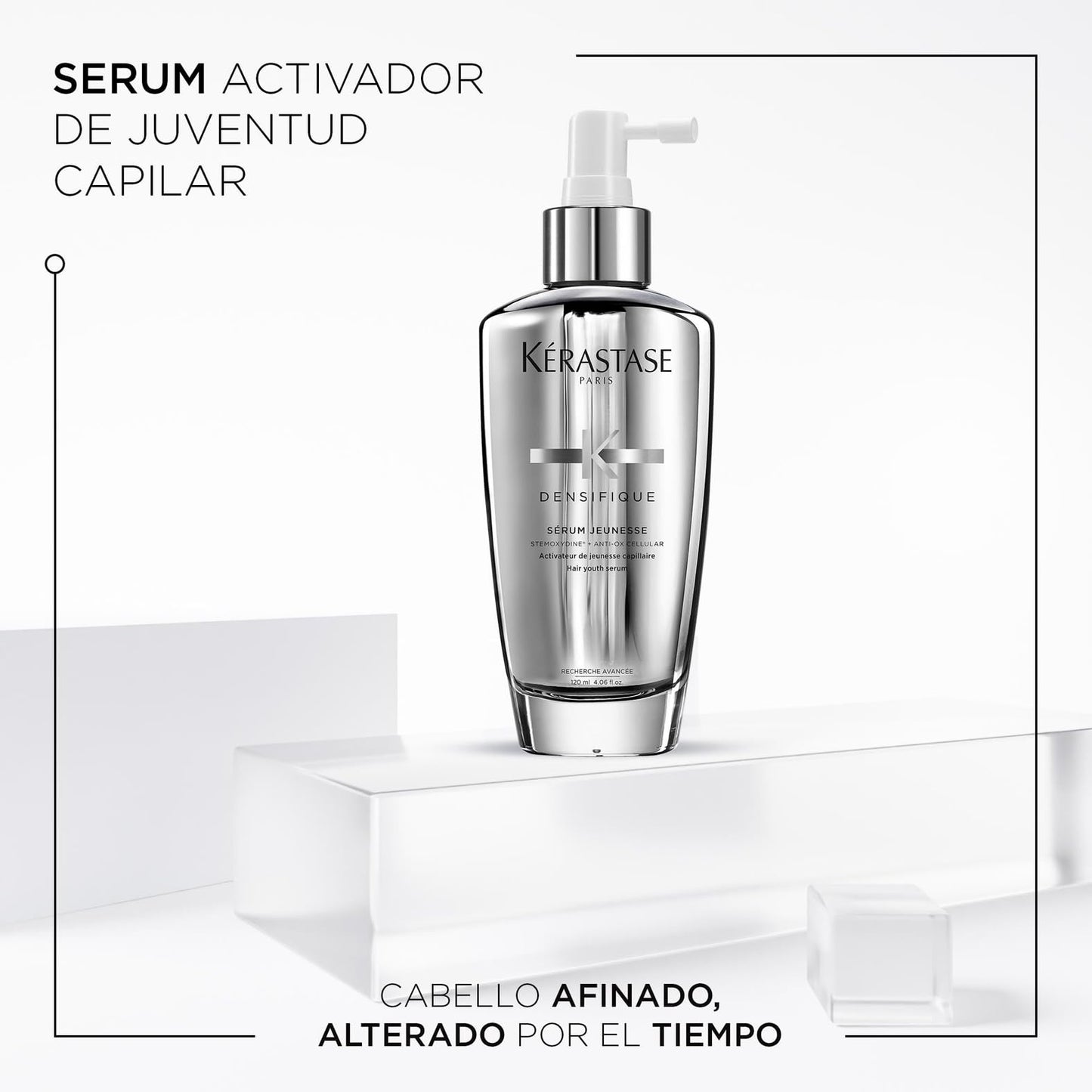 Kérastase Densifique, Tratamento Intenso, Hidratante e Densificante para Cabelos Finos, 100 ml