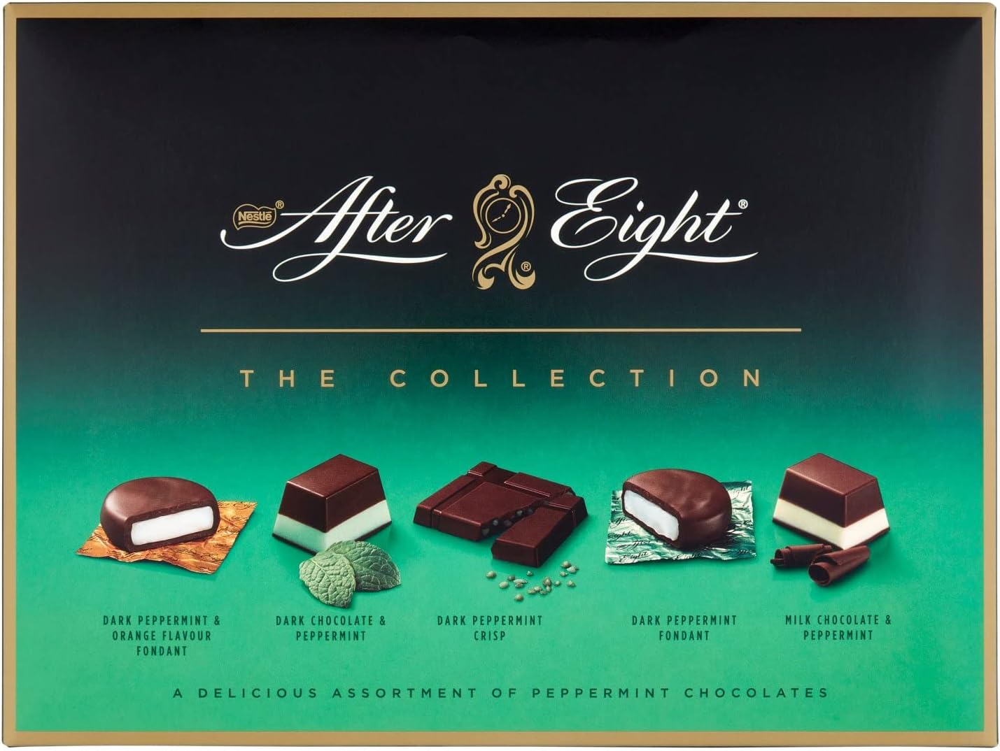 After Eight sortido: Chocolate Mint para Saborear