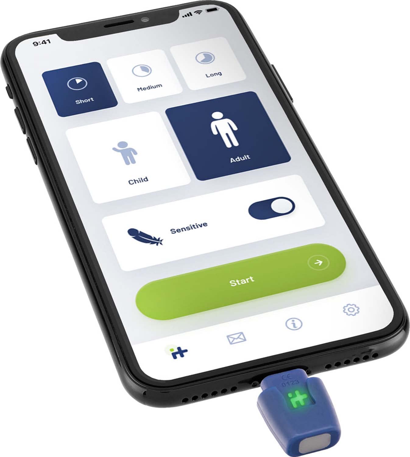 Heat It! - Dispositivo anti-picadas de insetos com seu smartphone - Alívio da coceira e dor sem produtos químicos com calor concentrado - para Android e iPhone 15/16 (USB-C)