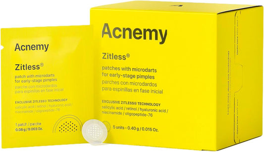 ACNEMY ZITLESS® Adesivos para Espinhas em Fase Inicial | Prevenção Anti-Acne | Parafarmácia