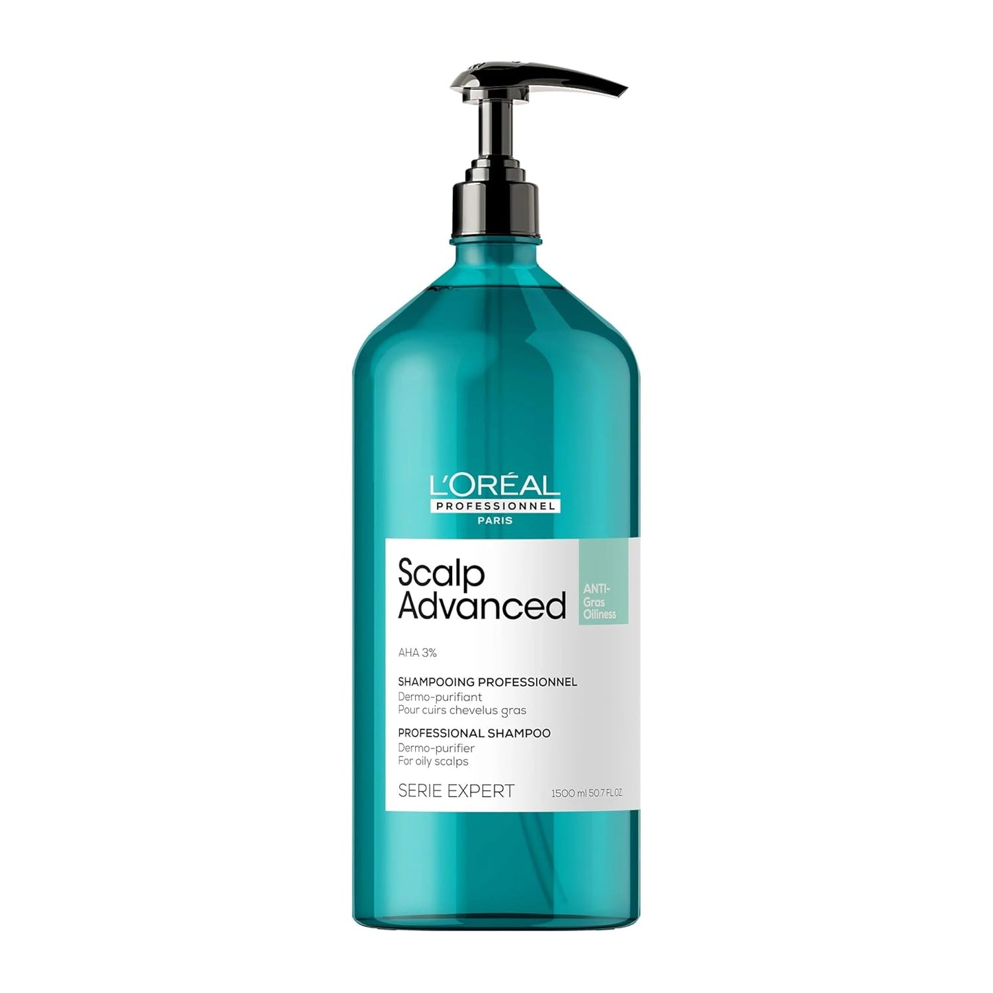 L´Oréal Shampoo Dermo-Purificador Anti-Oleosidade SCALP ADVANCED 1500 ml