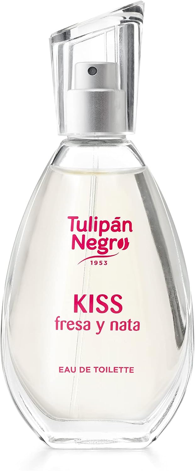 Tulipan Negro - água de colónia unissexo, morango e nata, 50 ml